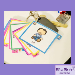 visual cue cards