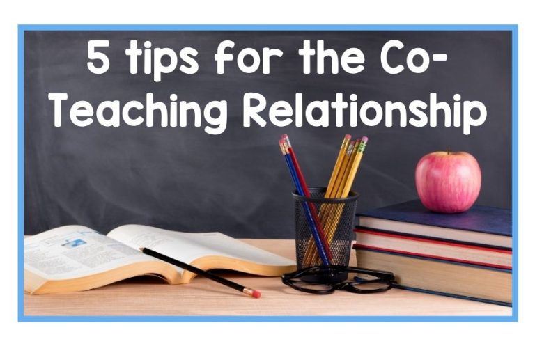 5 Tips for the Co-Teaching Relationship