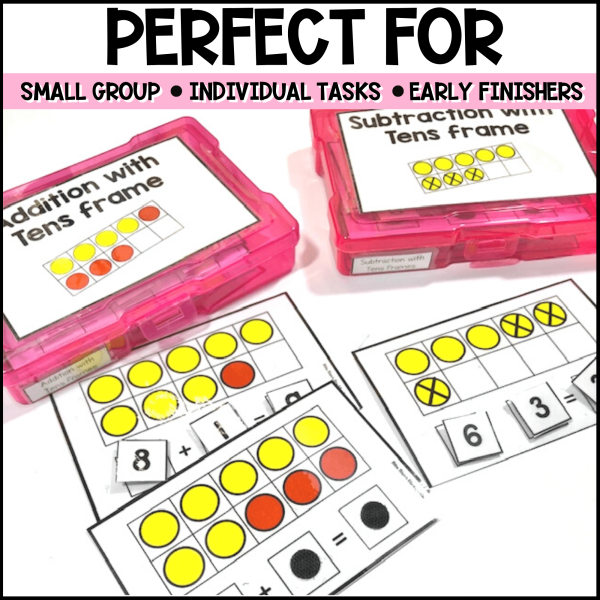 math task boxes set one