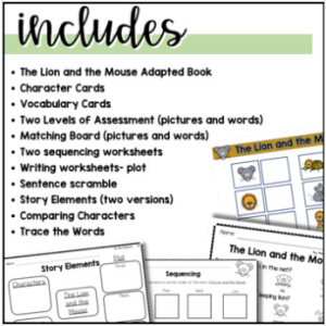 the lion and the mouse