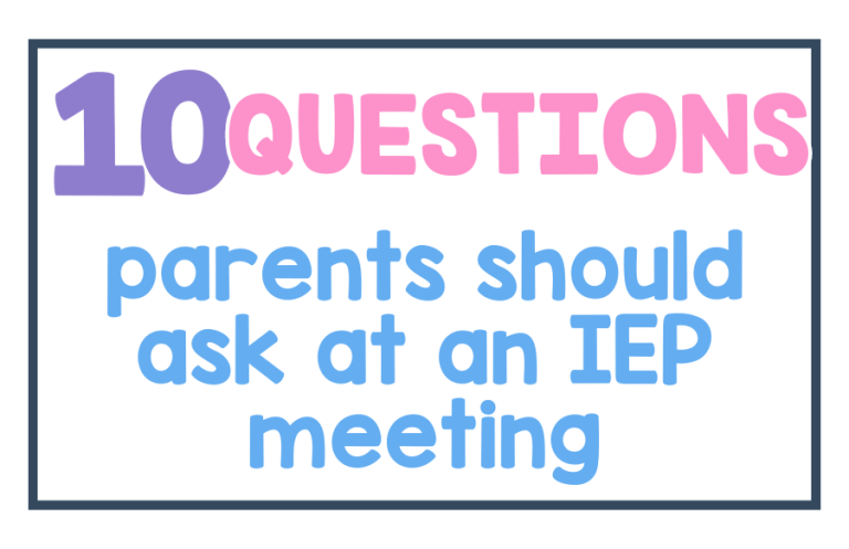 10 Questions Parents Should Ask at an IEP Meeting for Autism