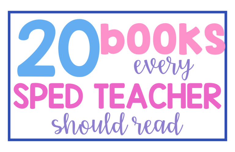 20 Books Every Special Education Teacher Should Read