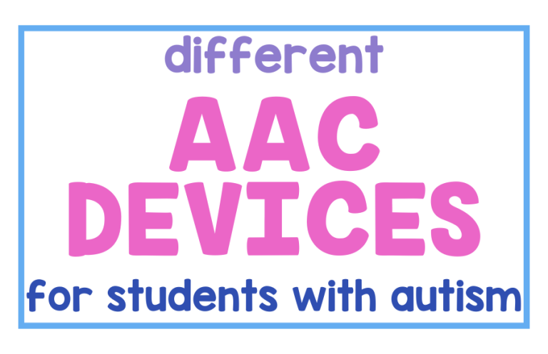 Different AAC Devices for Students with Autism