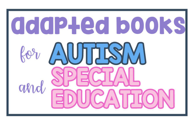Adapted Books for Autism and Special Education