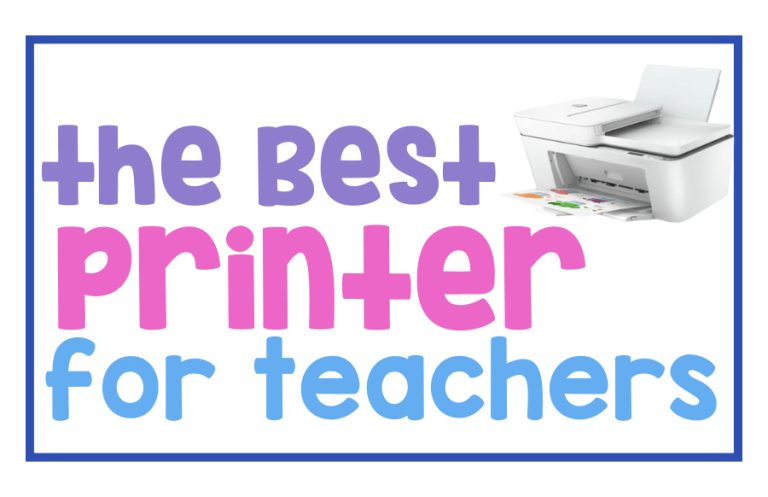 The Best Printer for Teachers