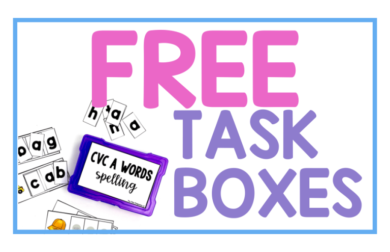 Free Set of Task Boxes