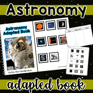 Astronomy: Adapted Book with Differentiated Worksheets