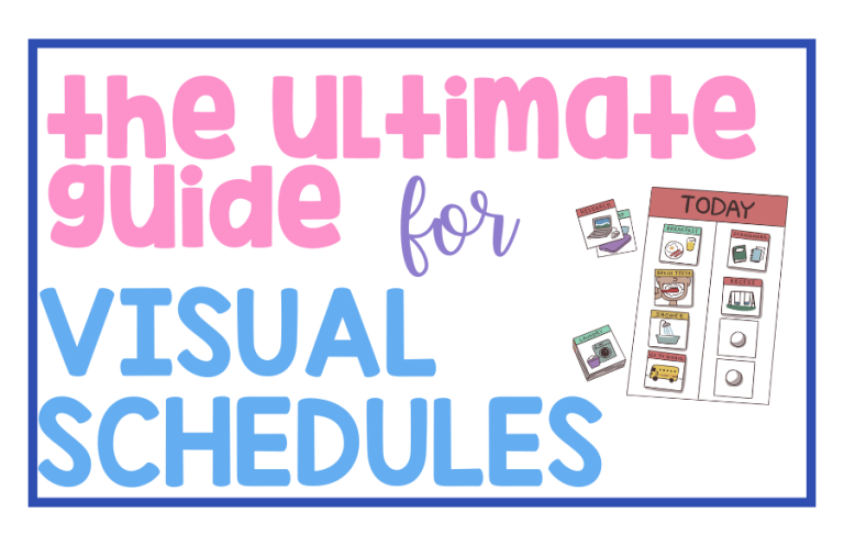 The Ultimate Guide to Visual Schedules for the Classroom
