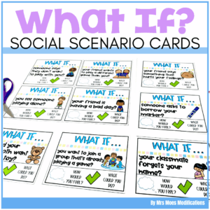 What If? Social Scenario Cards for Problem Solving