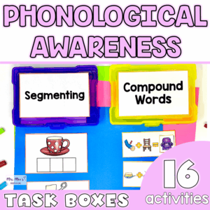 PHONOLOGICAL AWARENESS Task Boxes {set one} Science of Reading