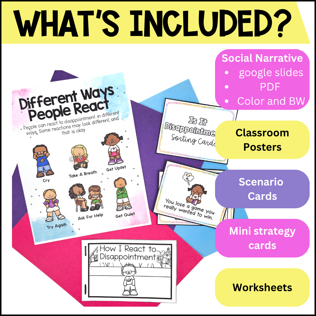 Handling Disappointment Mini Unit | Social Emotional Learning - Image 3