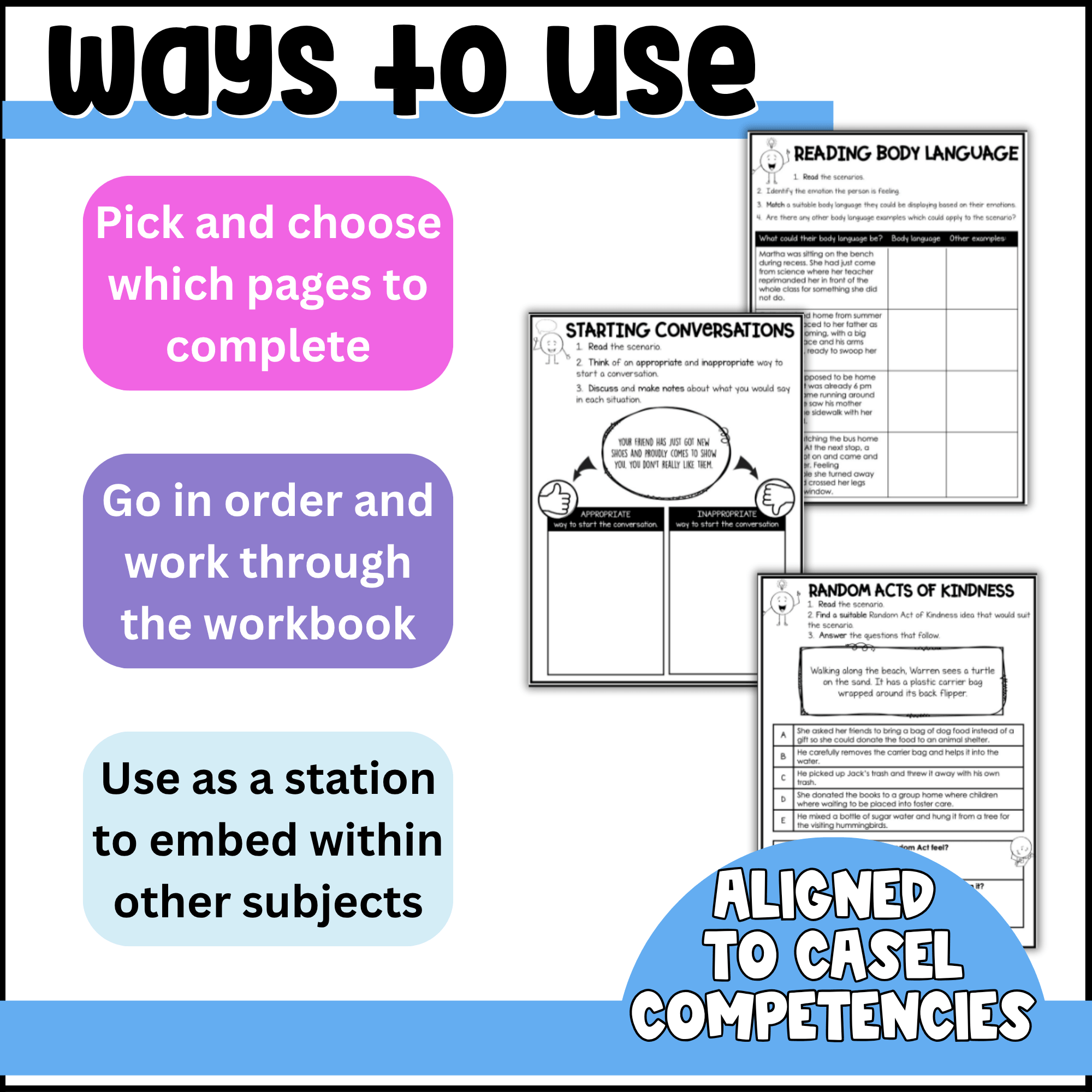 Social Awareness Workbook - Image 3